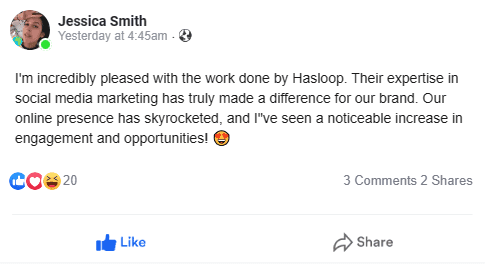 Marketing Reviews (1)